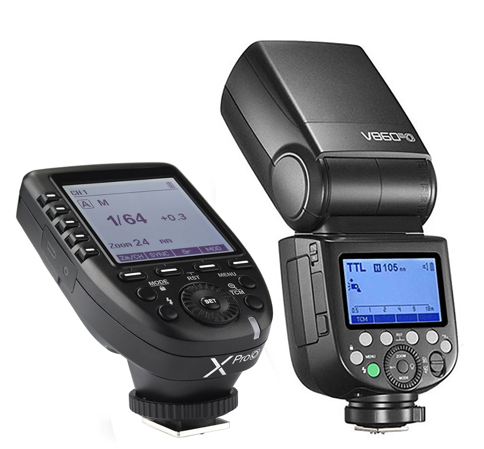 Kit flash Godox V860III-O con disparador remoto XProII para Olympus-Panasonic