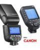 Kit flash Godox V860IIIC y disparador remoto XproII Canon