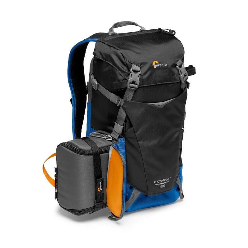 Mochila Lowepro PhotoSport BP 15L AW III Gris/Azul para cámara Mochila Lowepro PhotoSport BP 15L AW III Gris/Azul para cámara
