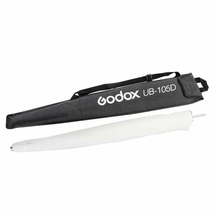Paraguas difusor Godox UB-105D blanco traslúcido 105 cm (parabólico) Paraguas difusor Godox UB-105D blanco traslúcido 105 cm (parabólico)