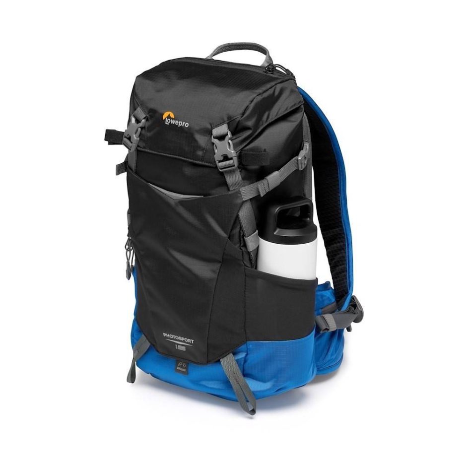 Mochila sostenible Lowepro PhotoSport BP 15L AW III Gris/Azul