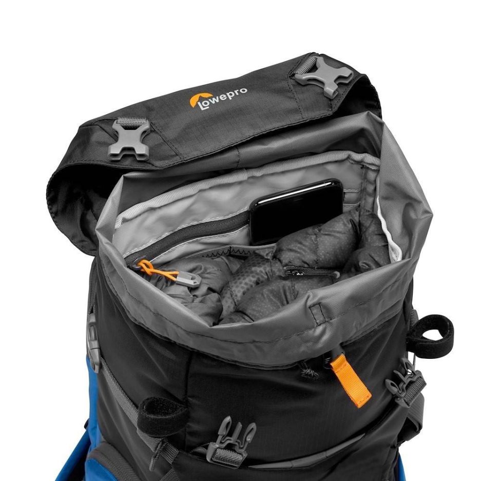 Mochila sostenible Lowepro PhotoSport BP 15L AW III Gris/Azul