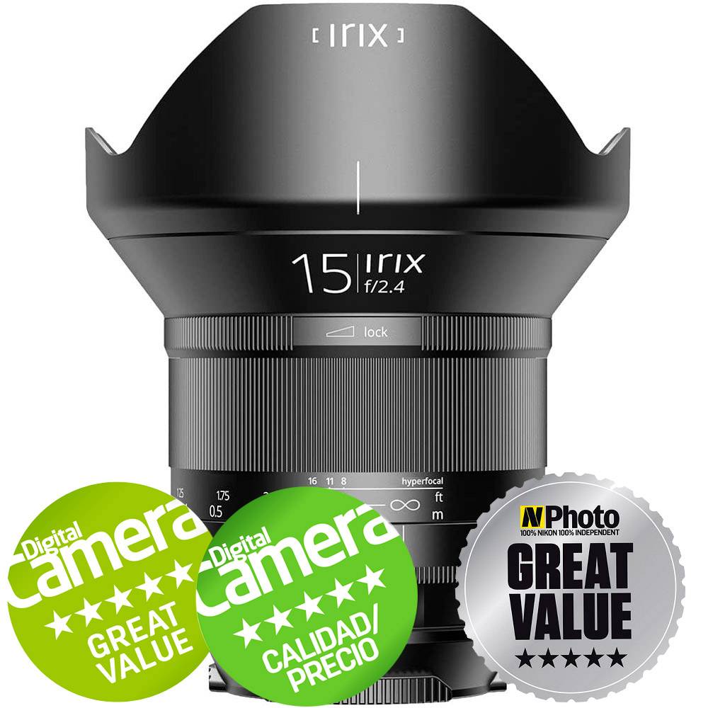 Objetivo IRIX 15mm f/4.0 Blackstone para Nikon