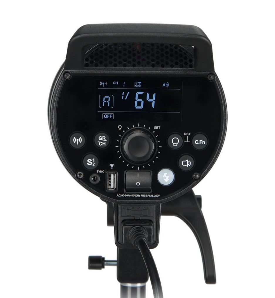 Flash de estudio Godox DP800III con receptor radio X interno