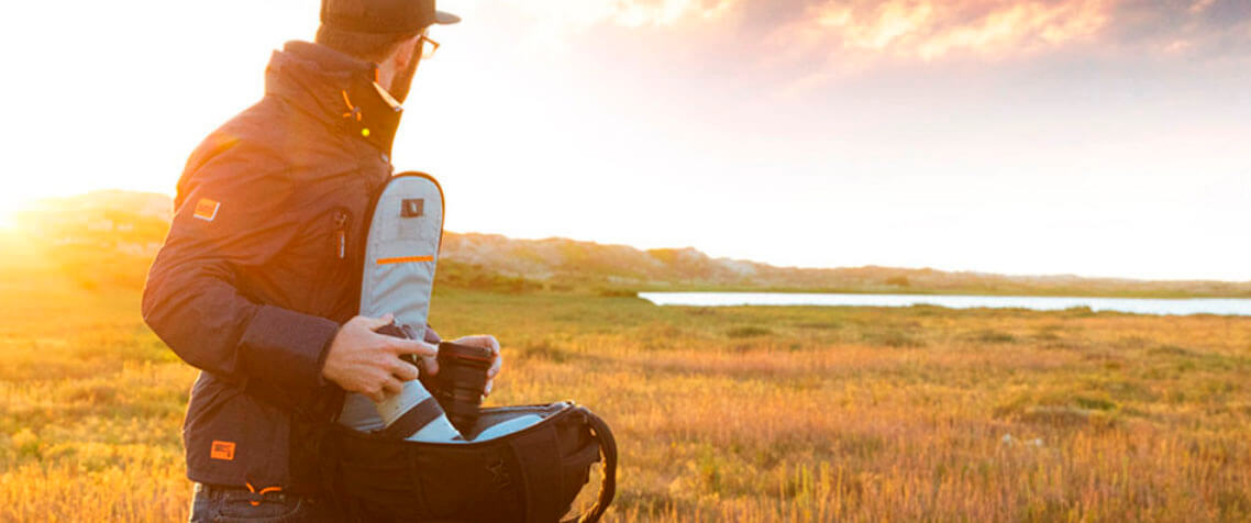 Mochila Lowepro para senderismo y fotografía de naturaleza