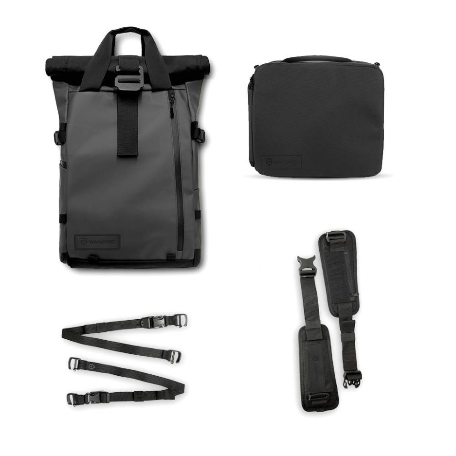 Kit Mochila fotográfica Wandrd PRVKE 41L Negra Photo Bundle