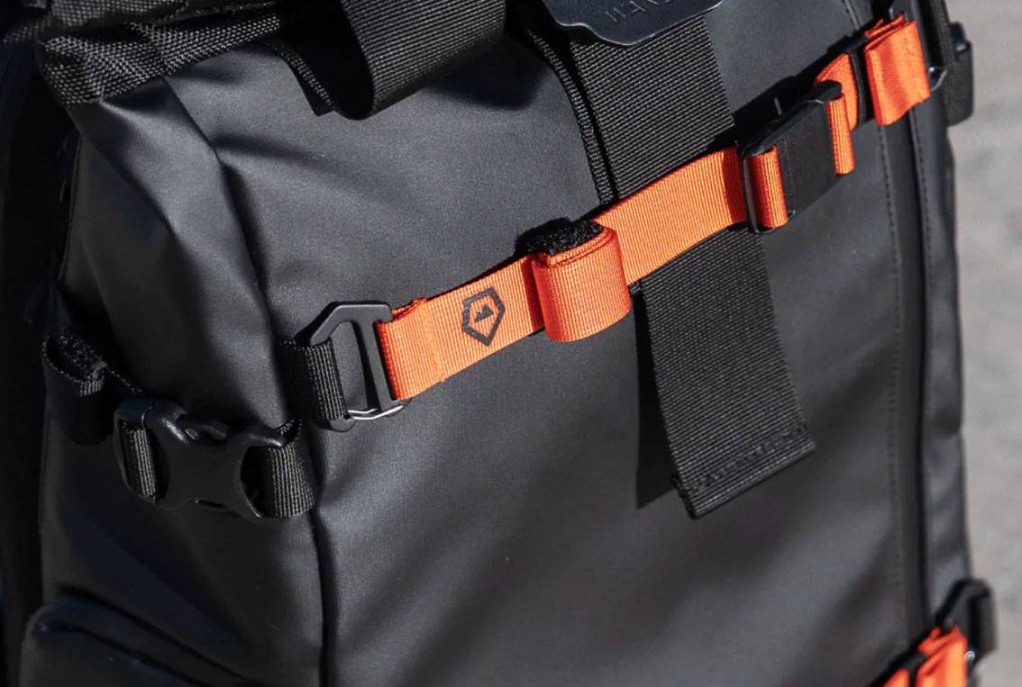 Correas de anclaje premium Wandrd en color Naranja