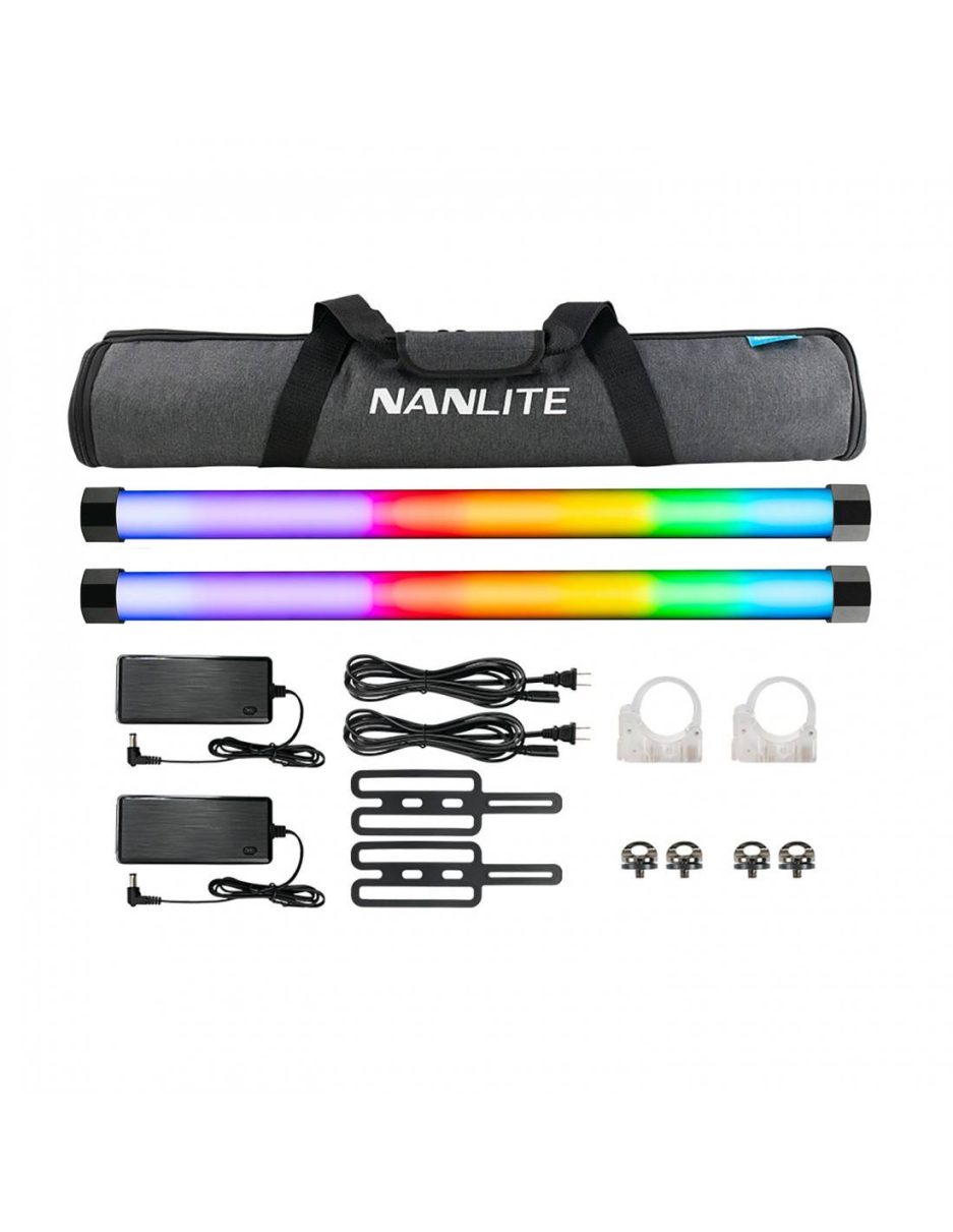 Kit 2x Nanlite Pavotube II 15x con batería