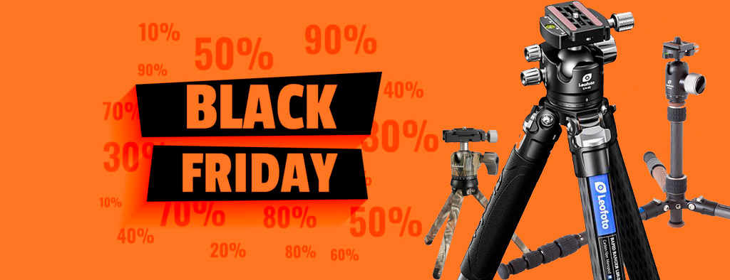 Ofertas Black Friday en trípodes y monopies para fotografía y vídeo profesional