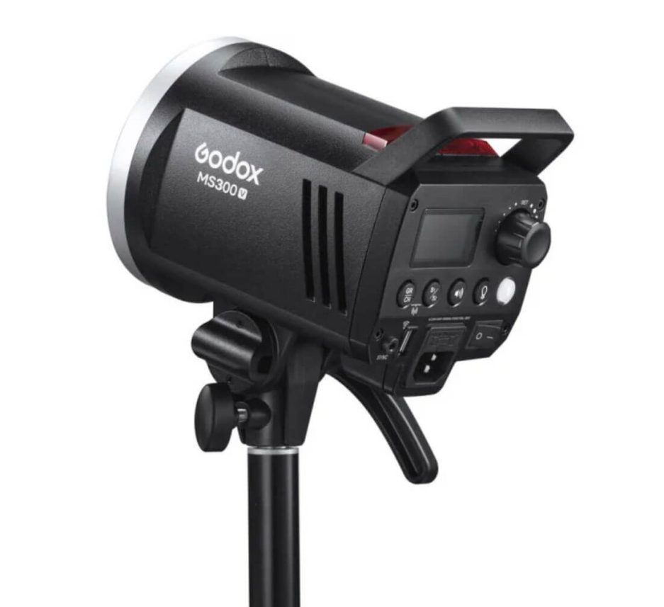 Flash de estudio Godox MS300V con LED