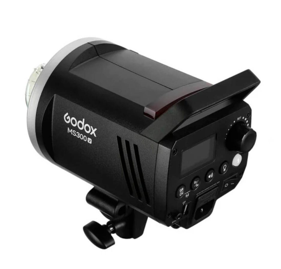 Flash de estudio Godox MS300V con LED