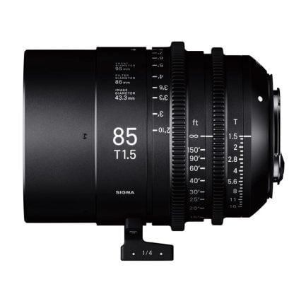 Objetivo Sigma 85mm T1.5 FF cine para Arri PL