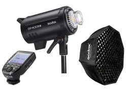 Godox DP400III-V con disparador Xpro Olympus y octa 95