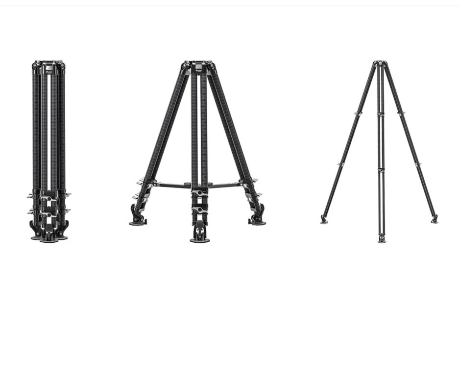 Trípode Leofoto LVC-253C+BV-20 de doble tubo para video