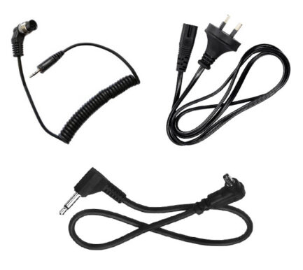 Cables para flash y cámara