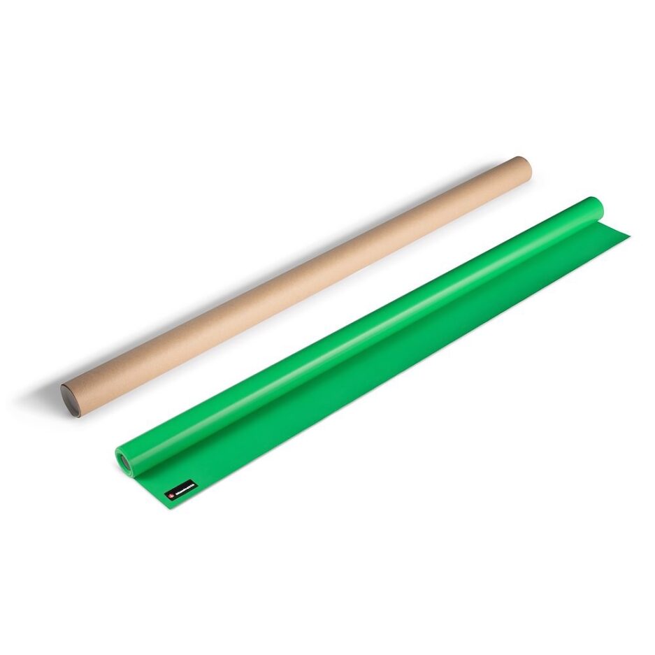 Banda para suelo de vinilo 1,37 x 4 m Croma Key Verde