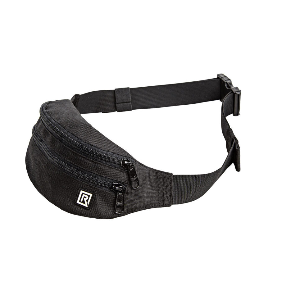 Riñonera BlackRapid WaistPack Negra con 2 cremalleras