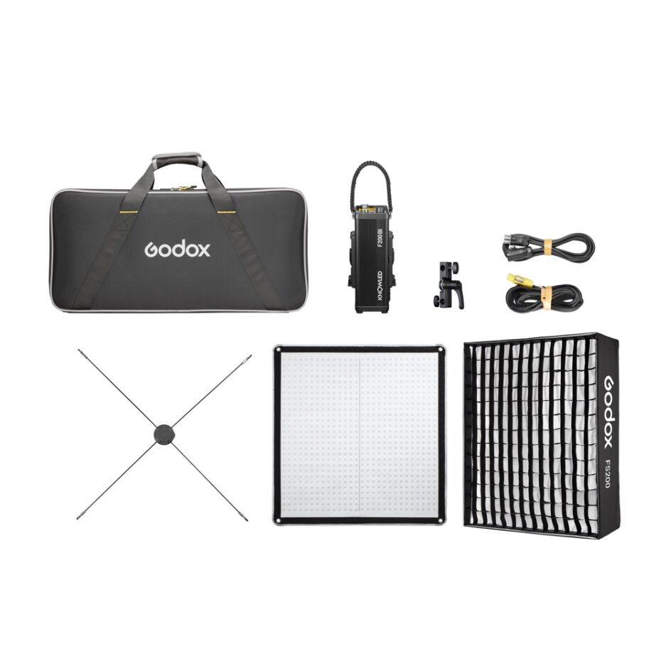 Godox F200Bi KNOWLED - Panel LED flexible