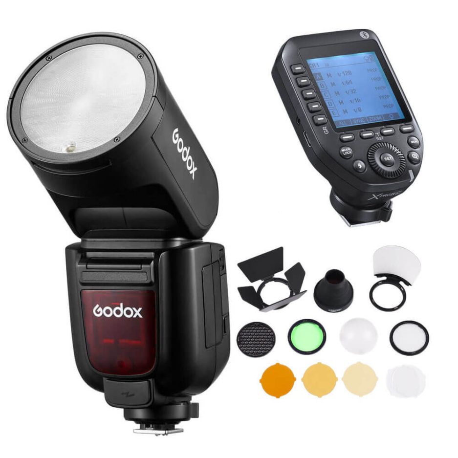 Kit Godox V1Pro Nikon con XProII-N y AK-R1 Kit Godox V1Pro Nikon con XProII-N y AK-R1