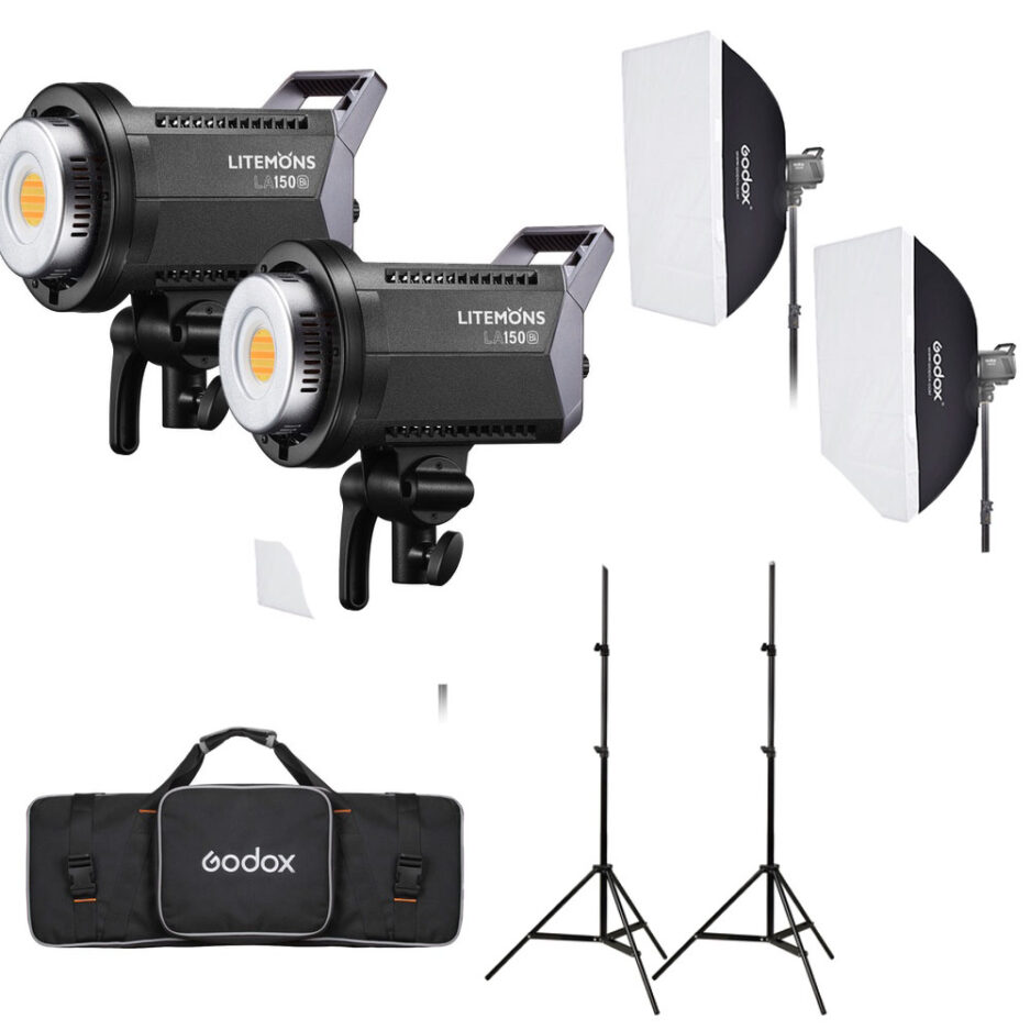 Kit 2 Godox Litedemons LA150Bi