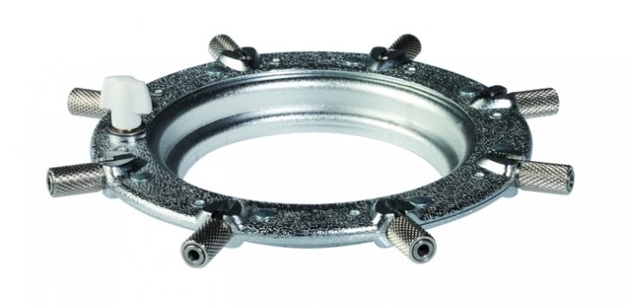 Anillo metálico para softbox Elinchrom Rotalux compatible con montura Bowens Anillo metálico para softbox Elinchrom Rotalux compatible con montura Bowens