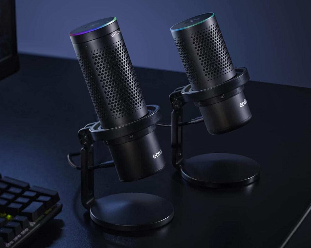 Comparativa Godox EM68 y EM68G para streaming y e-sports