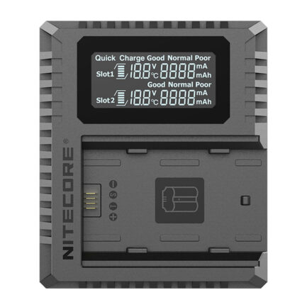 Nitecore FX3 - Cargador inteligente para baterías Fujifilm NP-W235