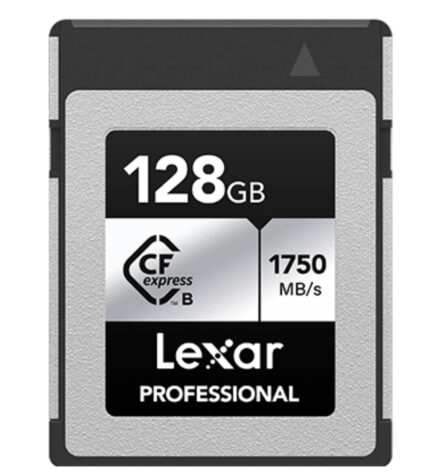 Lexar CFexpress PRO Type B 128GB Silver 1750/1300MB/s