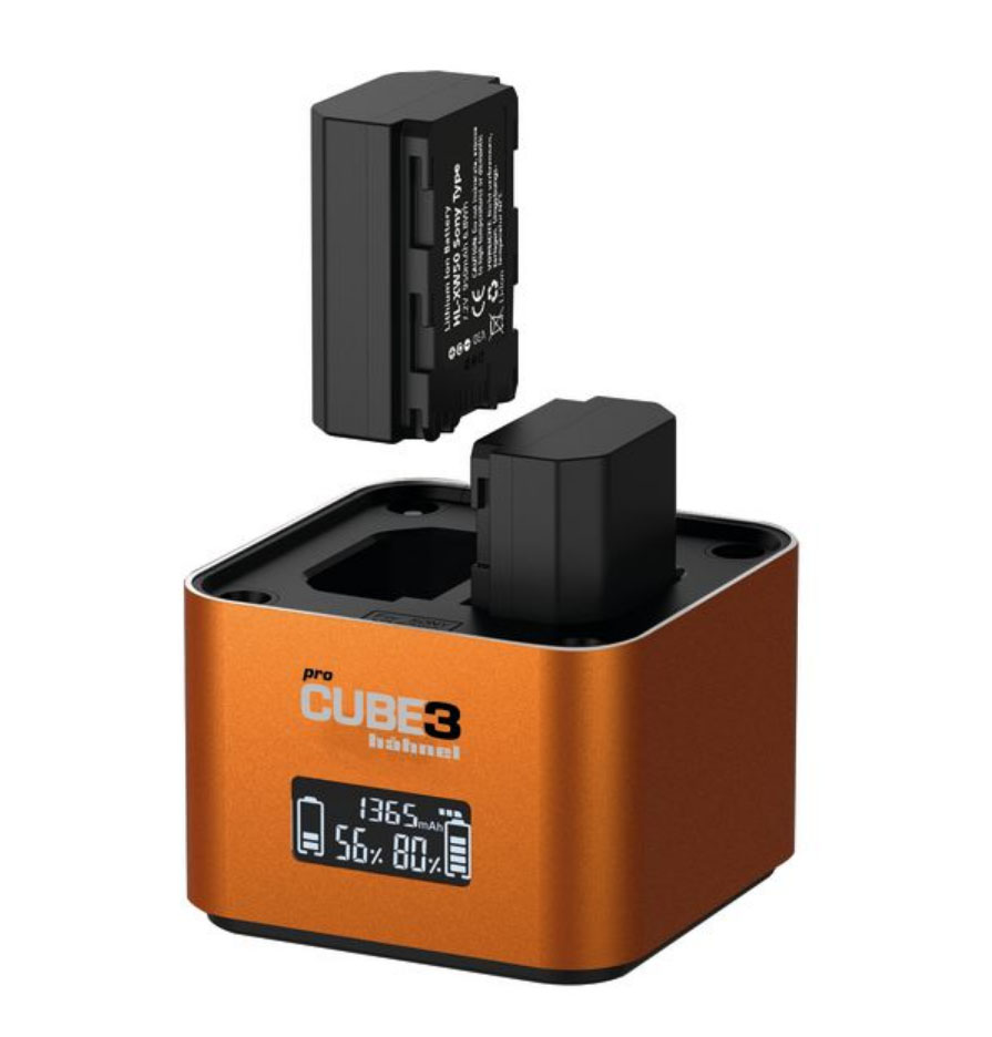Hähnel ProCube3 Sony: Cargador Doble Inteligente
