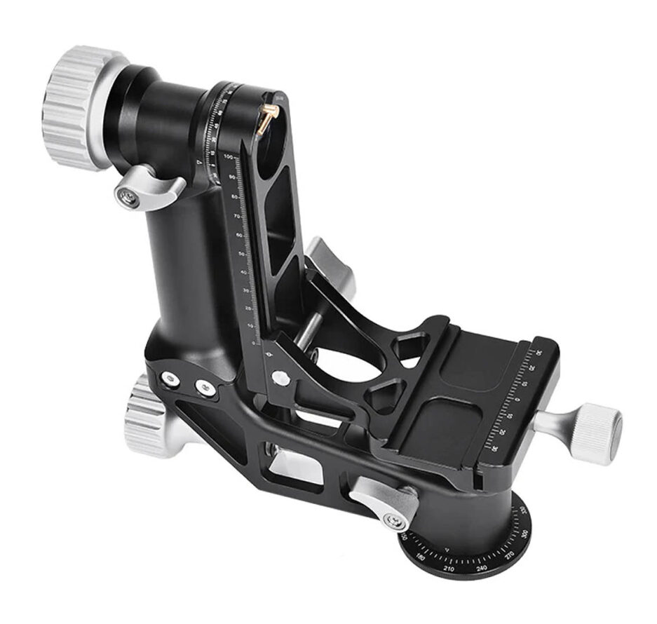 Rótula de balancin Sunwayfoto GH-02 Gimbal para cámaras y teleobjetivos