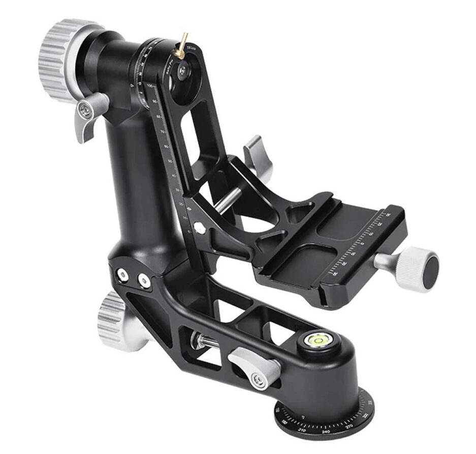 Rótula de balancin Sunwayfoto GH-02 Gimbal para cámaras y teleobjetivos