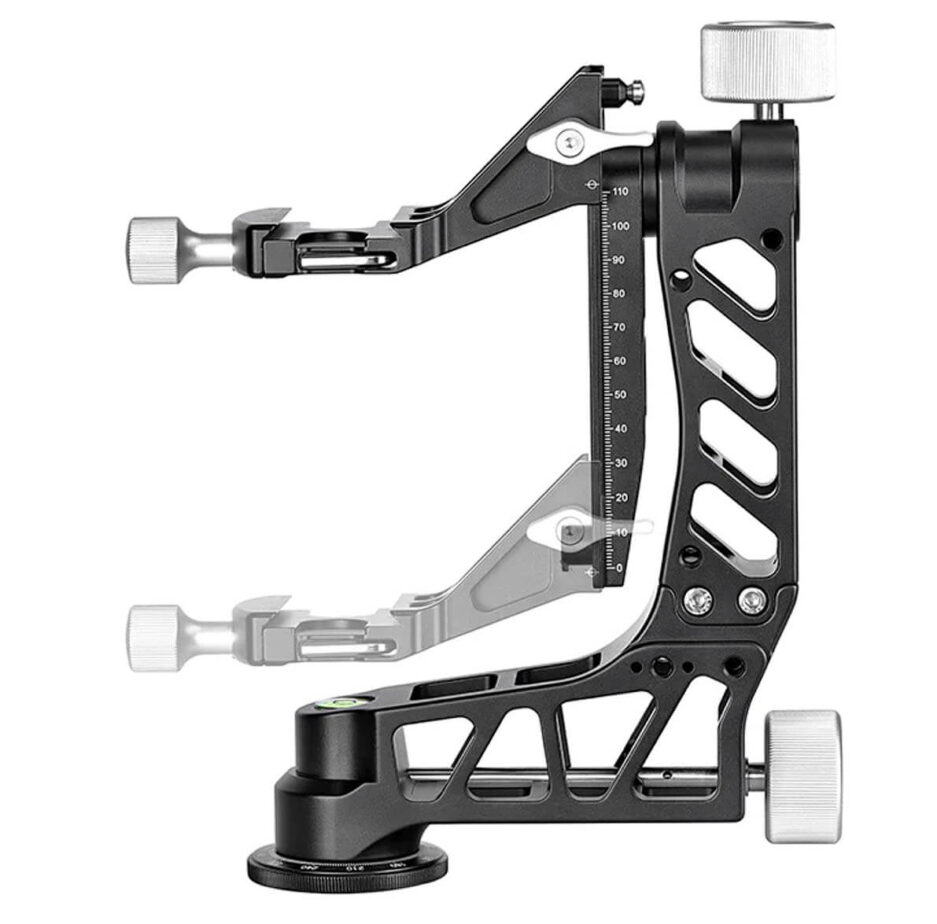 Rótula de balancin Sunwayfoto GH-04 Gimbal aligerada para cámaras y teleobjetivos