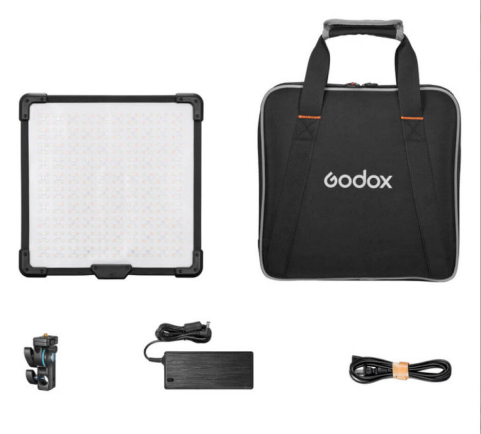 Panel LED flexible RGB Godox FH50R con soporte para mano