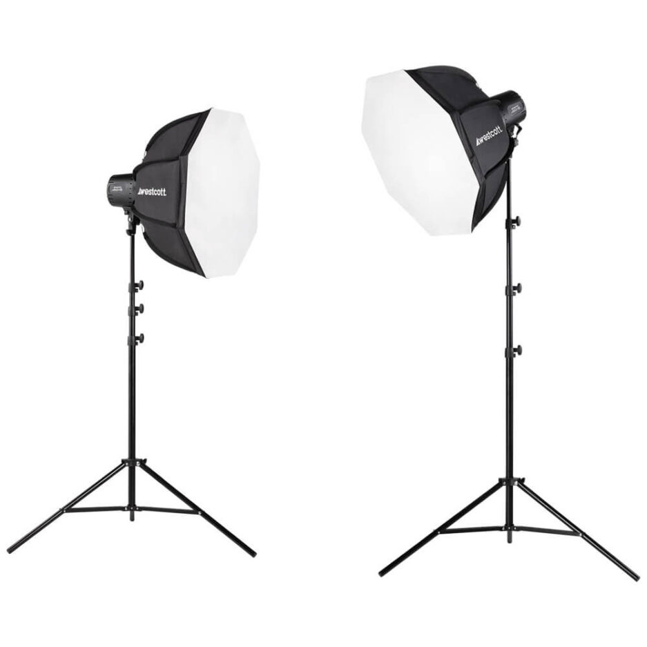 Kit 2x Westcott U60-B Bi-Color de focos LED