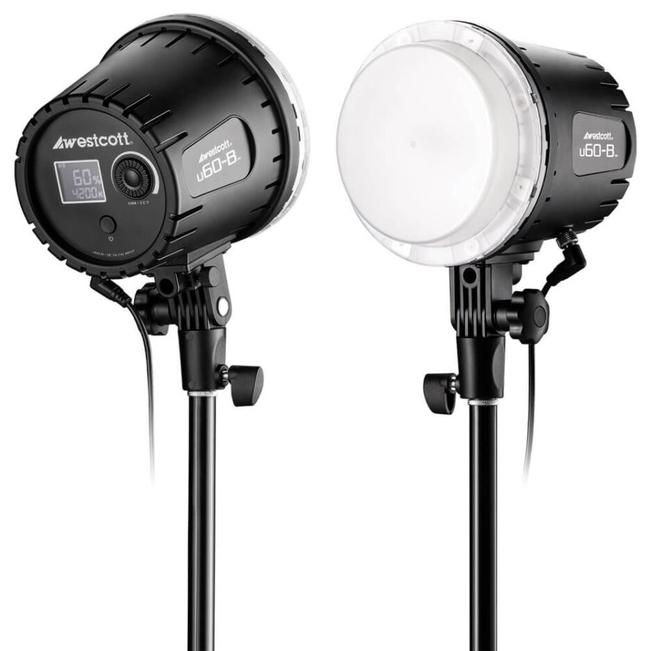 Kit 3x Westcott U60-B Bi-Color de focos LED