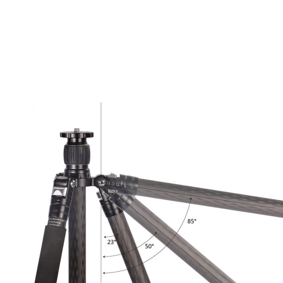 Trípode de carbono Leofoto LE-254 con rótula CB-34 (Demo)