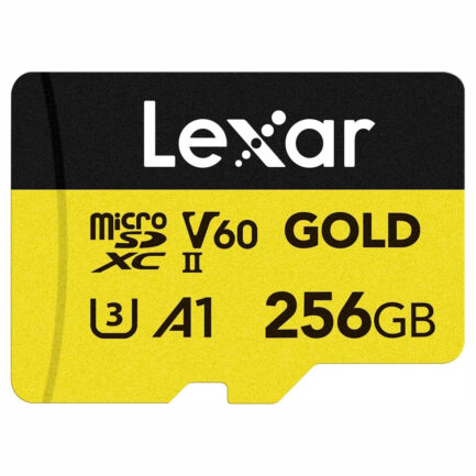 Tarjeta de memoria Lexar MicroSDXC Gold UHS-II 256GB V60
