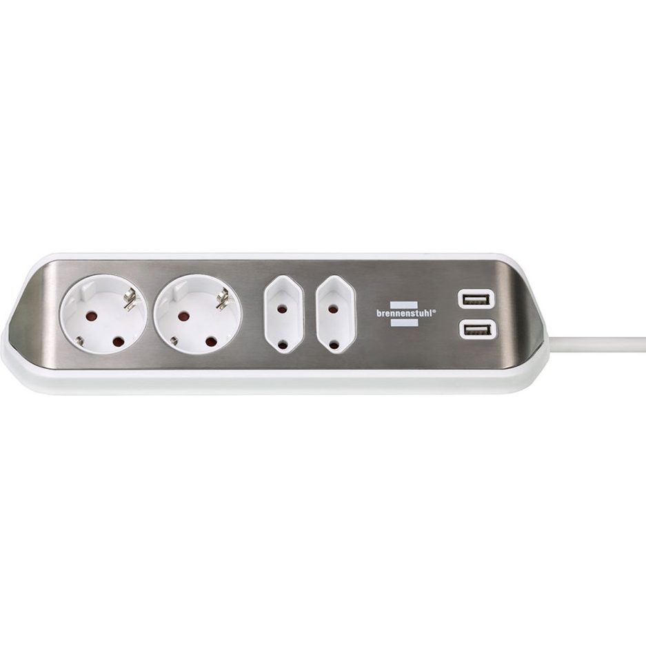 Regleta Brennenstuhl Corner Power Distribution Unit con USB