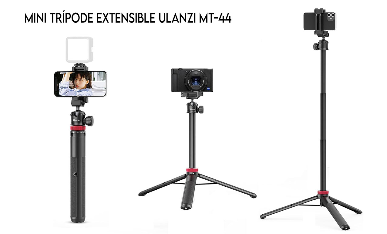 Mini trípode extensible Ulanzi MT-44