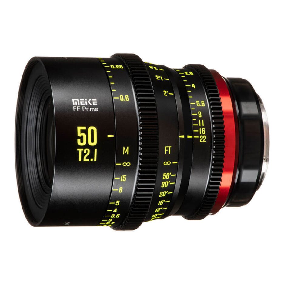 Objetivo Meike 50mm T2.1 Cine montura RF Canon