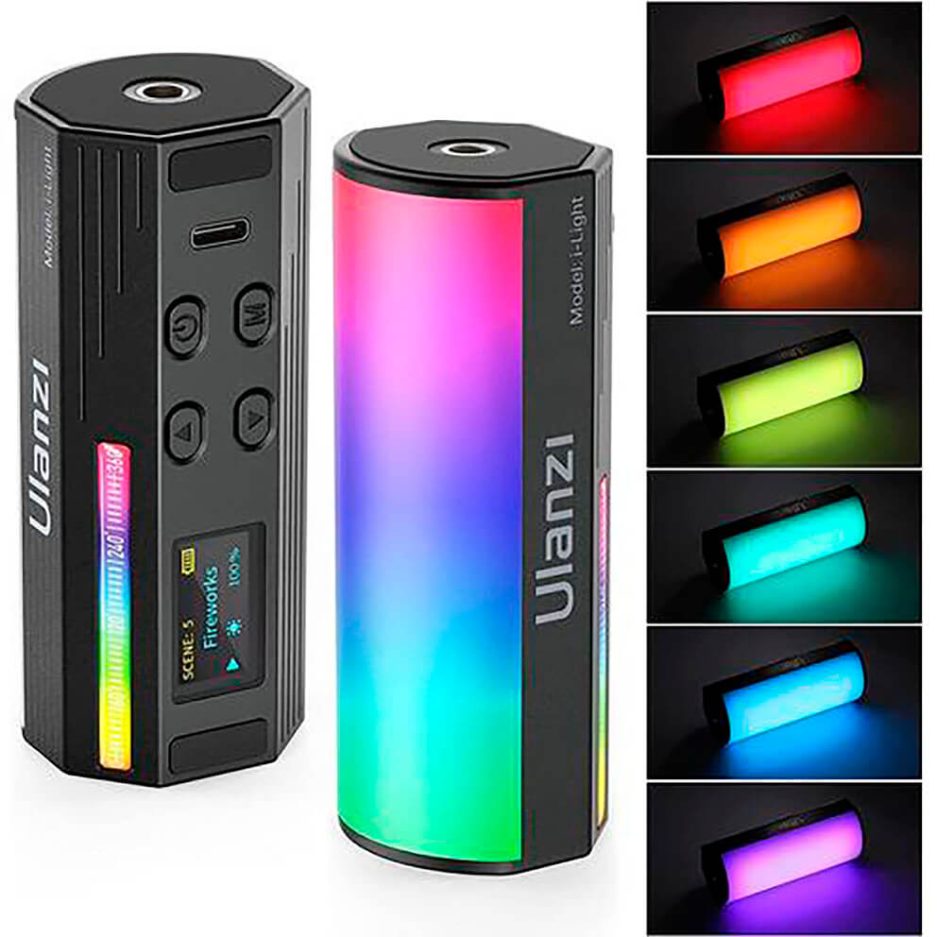 Tubo LED Ulanzi i-Light RGB de 20cm de longitud