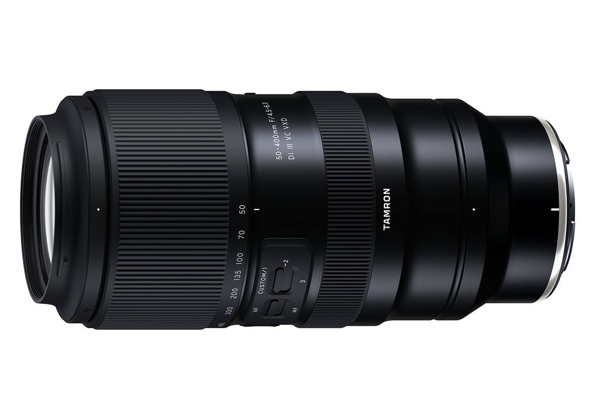 Objetivo Tamron 50-400mm f/4.5-6.3 VC para Nikon Z, ideal para naturaleza y viajes, en oferta Black Friday 2025