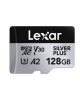 Tarjeta de memoria Lexar Micro SDXC Silver Plus UHS-1 128GB V30