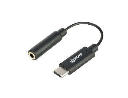 Cable Boya TRRS hembra a USB Tipo C (Android) 6 cm