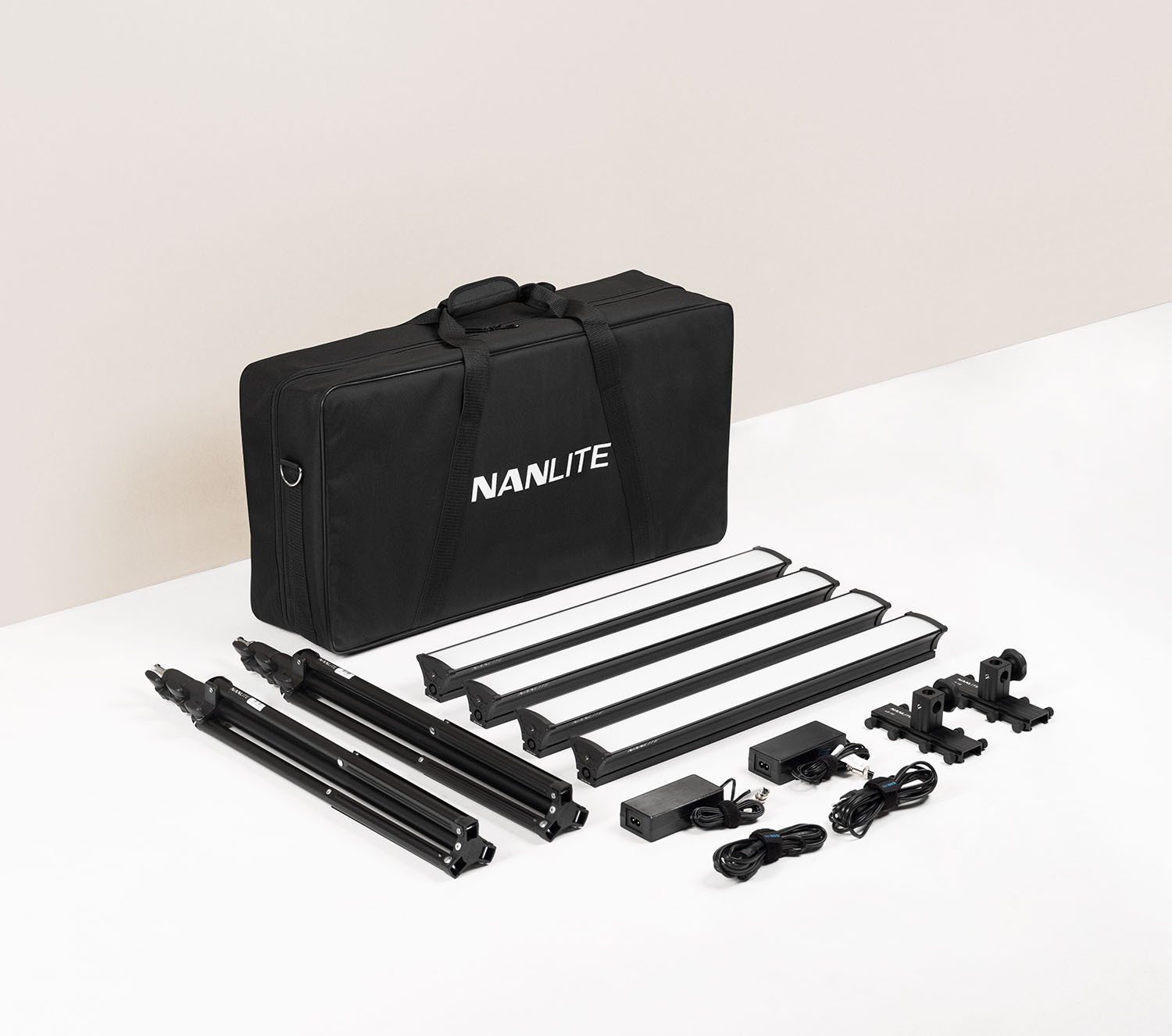 Kit Nanlite luz Strip studio LG-E60 4KIT