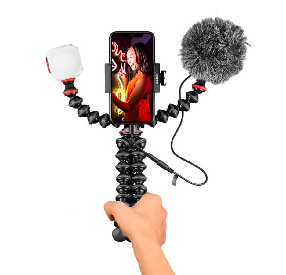 Trípode Joby GorillaPod Mobile Vlogging Kit