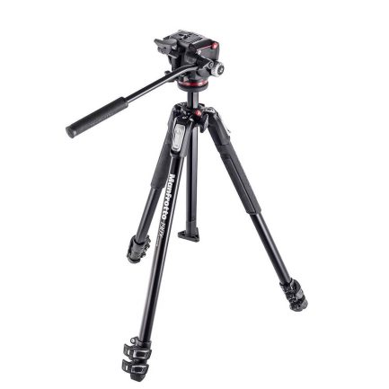 Trípode Manfrotto 190X con rótula video 2 Way fluida