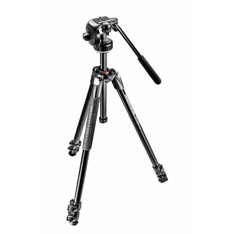 Kit trípode de aluminio Manfrotto 290 Xtra y rotula 2 way