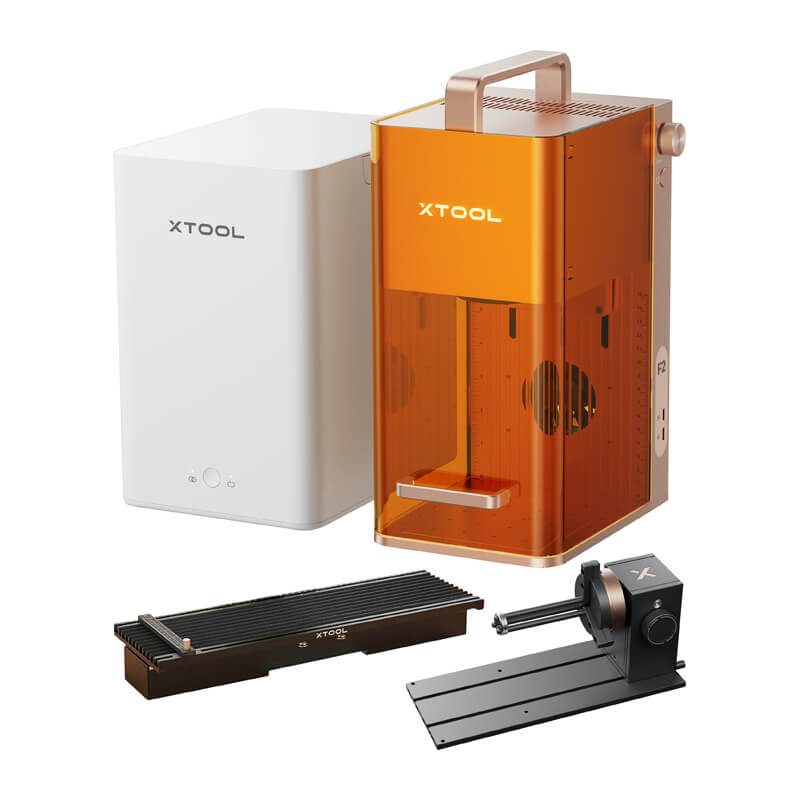 Máquina de Grabado Láser 2-en-1 xTool F2 – Kit Deluxe