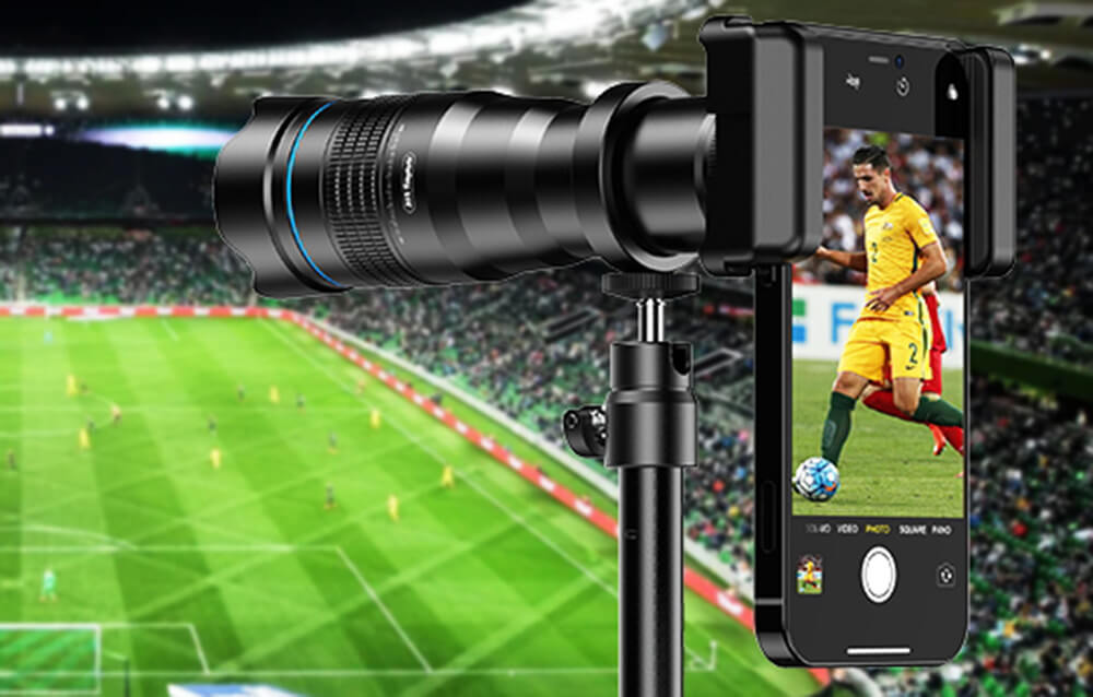 Apexel APL-36XJJ020 con lente tele para deportes y actividades al aire libre